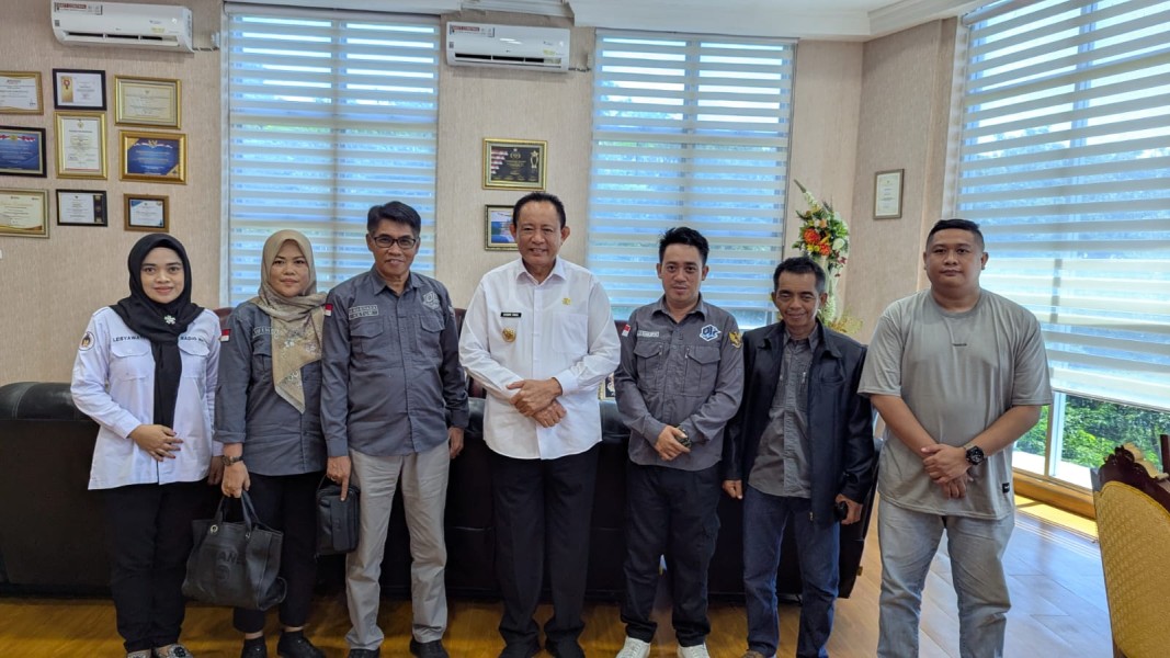 Gubernur Gorontalo Terima Ketum PJS, Bahas UKW Akbar Indonesia Timur