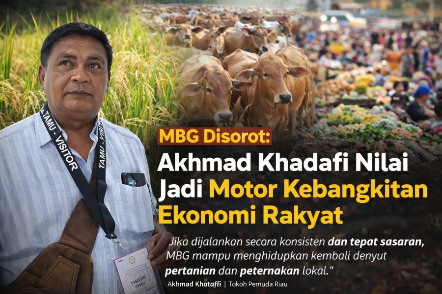 Program Nasional, Akhmad Khadafi Nilai MBG Jadi Motor Kebangkitan Ekonomi Rakyat
