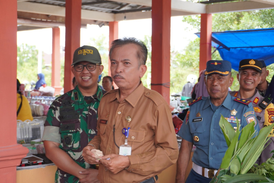 Dandim 0320/Dumai Mendukung Fungsionalisasi Pasar Kelakap Tujuh Untuk Menjadi Salah Satu Pusat Perekonomian Daerah