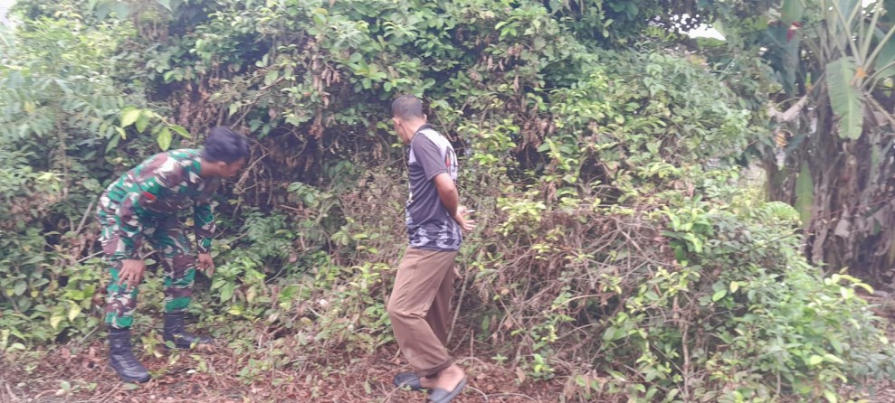 Patroli Karhutla di Tasik Putri Puyu, Wilayah Terpantau Aman