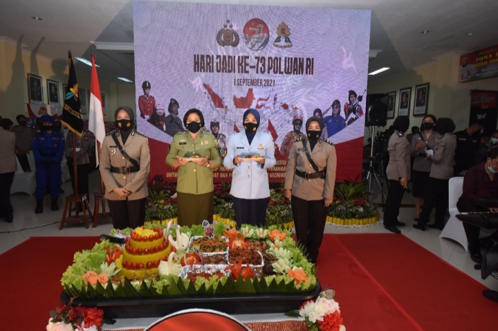 Acara Syukuran Hari Jadi Ke - 73 Polisi Wanita Republik Indonesia