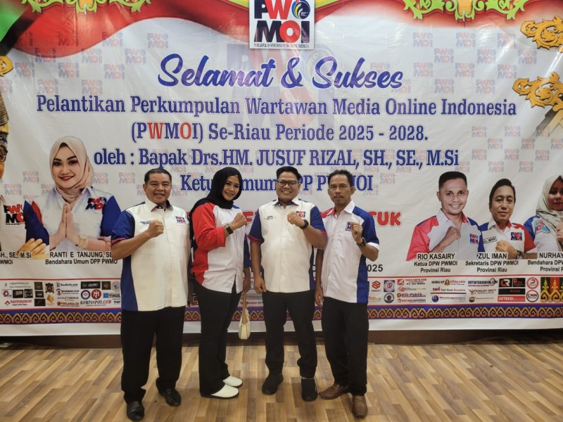 Sulastri, Ketua DPD PWMOI Dumai Serta Pengurus Periode 2025 - 2028 Resmi Dilantik