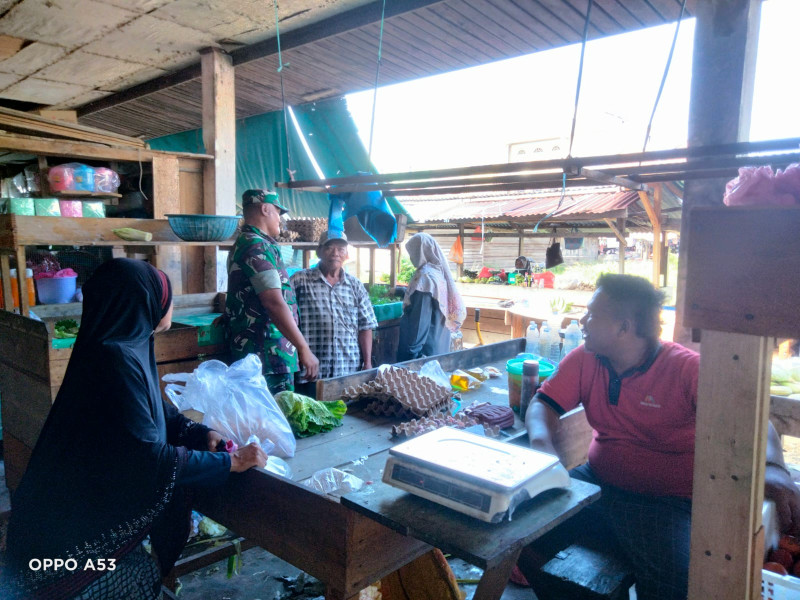 Serda Ansari Ajak Pedagang Pasar Suka Ramai Jaga Kebersihan