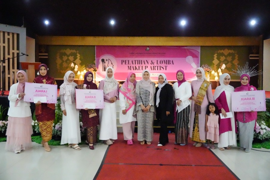 Gelar Pelatihan dan Lomba Rias Wajah, PWP Kilang Dumai Tingkatkan Keterampilan dan Daya Saing Perempuan