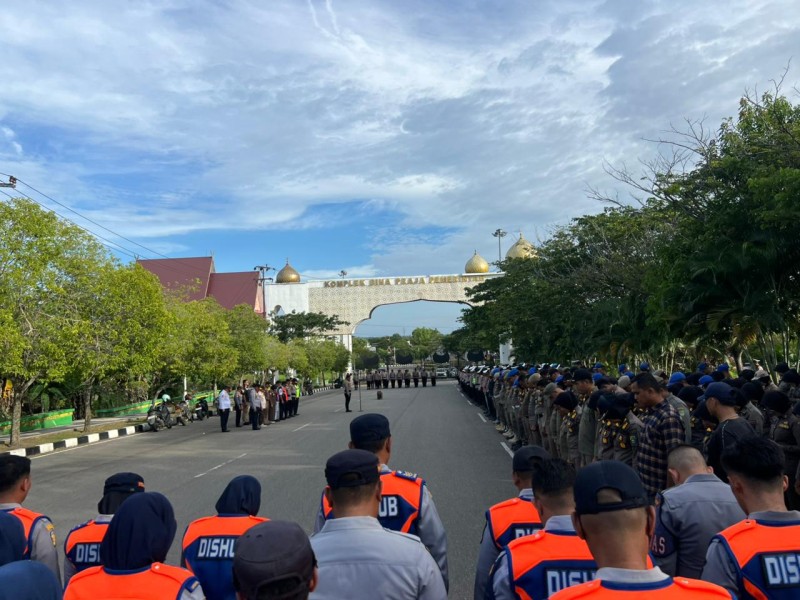 Polres Rohul Kawal Pesta Rakyat Hari Jadi Kabupaten Rokan Hulu ke-26, Berlangsung Meriah dan Kondusif