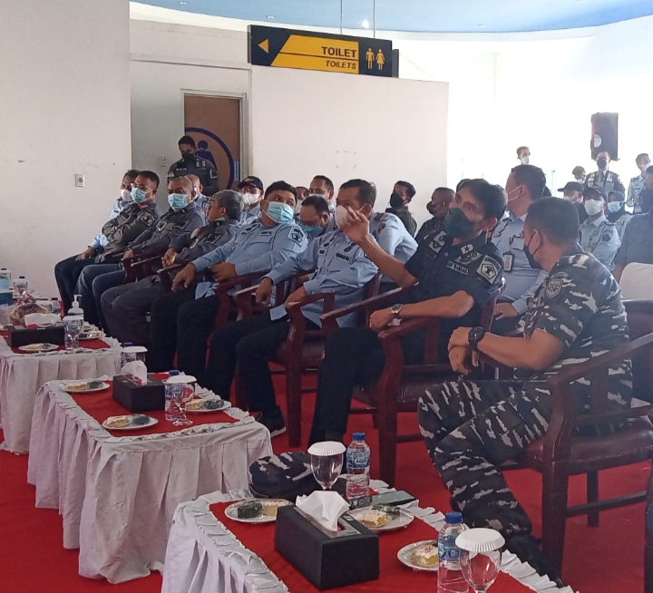 Dirjen Imigrasi Kemenkumham RI Membuka Rapat Tim PORA Dan Operasi Gabungan Tingkat Propinsi Riau