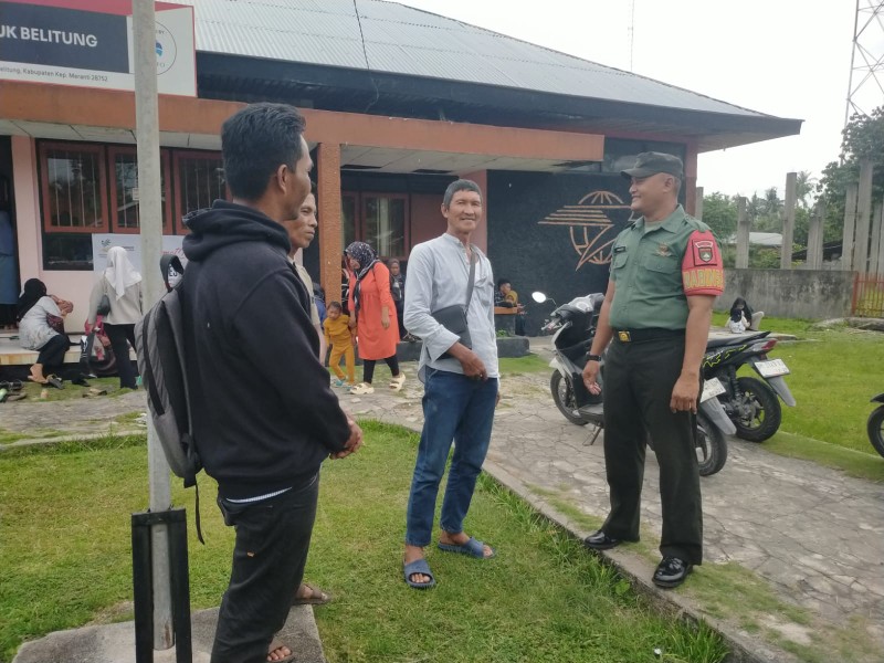 Sertu Ansari Jalin Silaturahmi dan Tebarkan Nilai Pancasila di Merbau