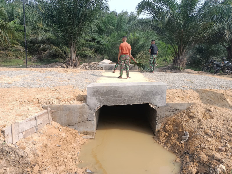 Sasaran Fisik Pembuatan Box Culvert Mulai Masuk Tahap Akhir