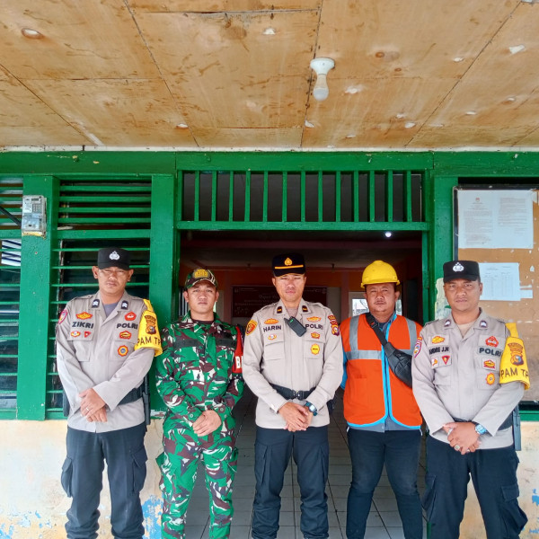 Babinsa Serda Rian Pratama Jelaskan Kerja Sama Semua Pihak Jamin Kelancaran Pemilu