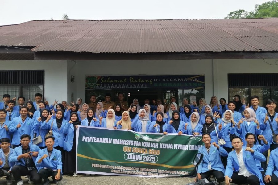 Mahasiswa KKN UIN Suska Riau 2025 Diterima di Rambah Samo : Sinergi Wujudkan Penguatan Masyarakat Berbasis Kearifan Lokal Menuju Indonesia Emas 2045