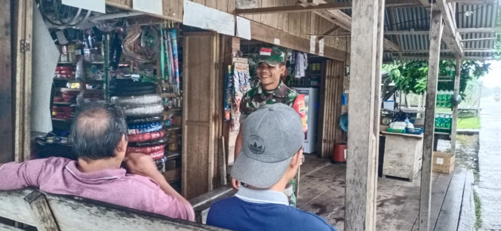 Babinsa Serukan Kembali Pentingnya Pancasila di Sekolah dan Masyarakat