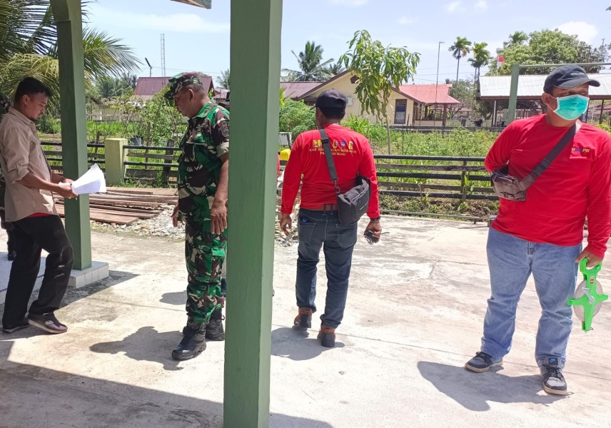 Kampung Pancasila Jadi Sarana Pererat Silaturahmi, Babinsa Koramil 06/Merbau Gelar Komsos
