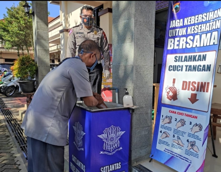 Bikin SIM Di Polres Pekalongan Wajib Patuhi Prokes