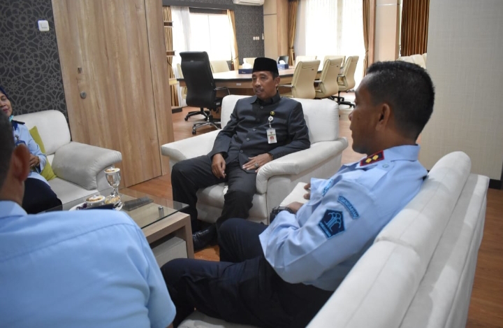 Temui Bupati, Kepala Rutan Rembang Bahas Rencana Relokasi Bangunan Rutan Blora