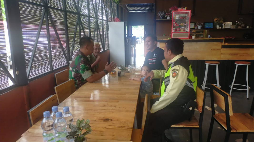 Binter Serta Sosialisasi Keamanan Jalur Migas Oleh Sertu Jumat Desmanto dan Pihak Pertamina