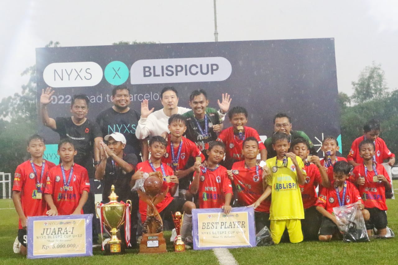 Safin Pati Sports School Juarai Festival Nasional NYXS BLISPI Cup U-12 2022