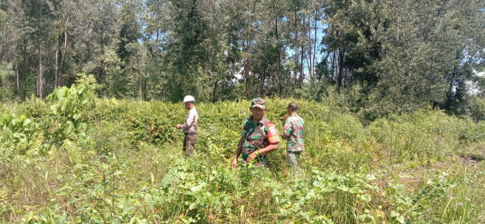 Pelaksanaan Patroli dan Komsos Oleh Babinsa Koramil 06 Merbau