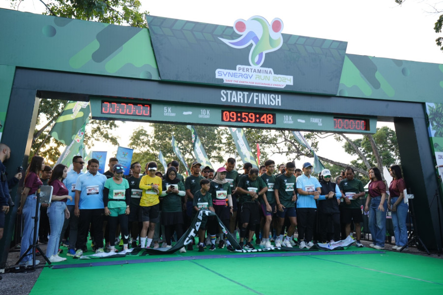 Pertamina Synergy Run 2024 Sukses Digelar, PT KPI Kilang Dumai Ajak Masyarakat Peduli Lingkungan untuk Energi Berkelanjutan