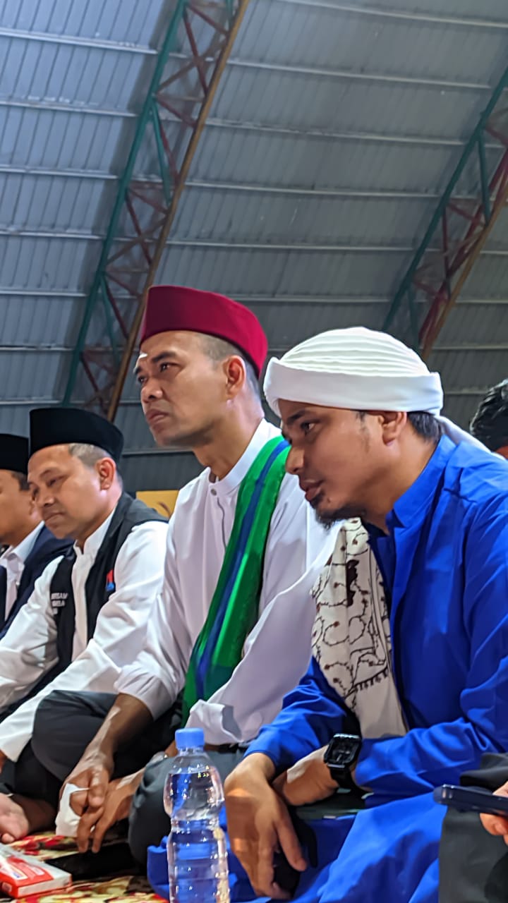 BAK AIR PASANG ROB, TAMAN BUKIT GELANGGANG BANJIR MANUSIA, TABLIGH AKBAR BERMARWAH CAGUB RIAU ABDUL WAHID HADIRKAN UAS KOTA DUMAI
