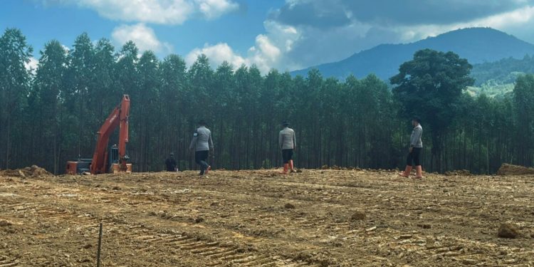 Brimob Polda Sumut Pastikan Keamanan Pembangunan Hunian bagi Korban Banjir dan Longsor Sipirok