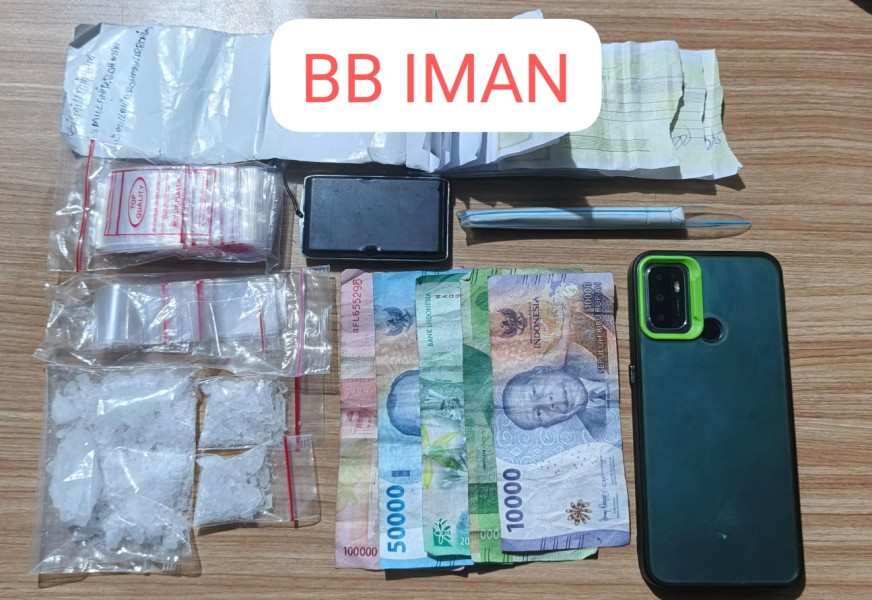 Sat Narkoba Polres Pelabuhan Belawan Tangkap Pengedar Shabu di Pasar 4 Marelan