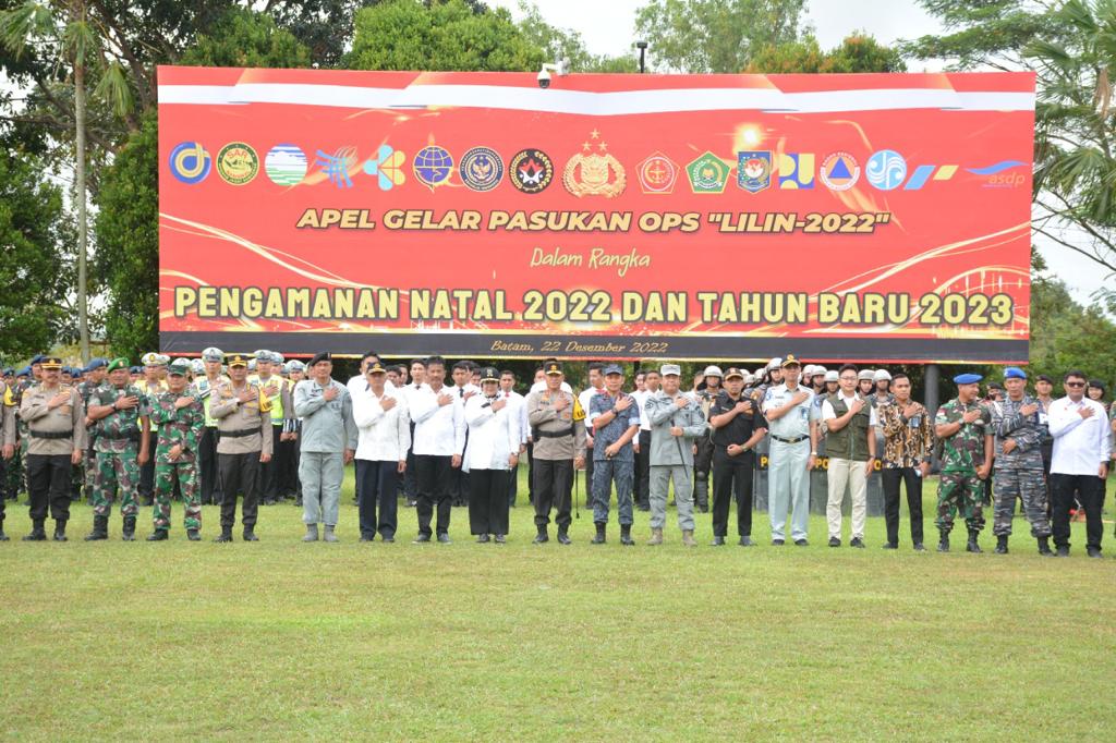 APEL GELAR PASUKAN OPERASI LILIN SELIGI 2022 DI POLDA KEPRI