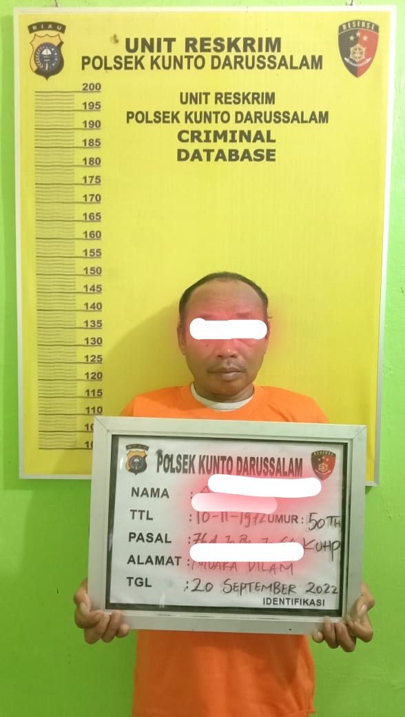 Tragis, Seorang Kakek di Rokan Hulu Tega Cabuli Cucunya Sendiri