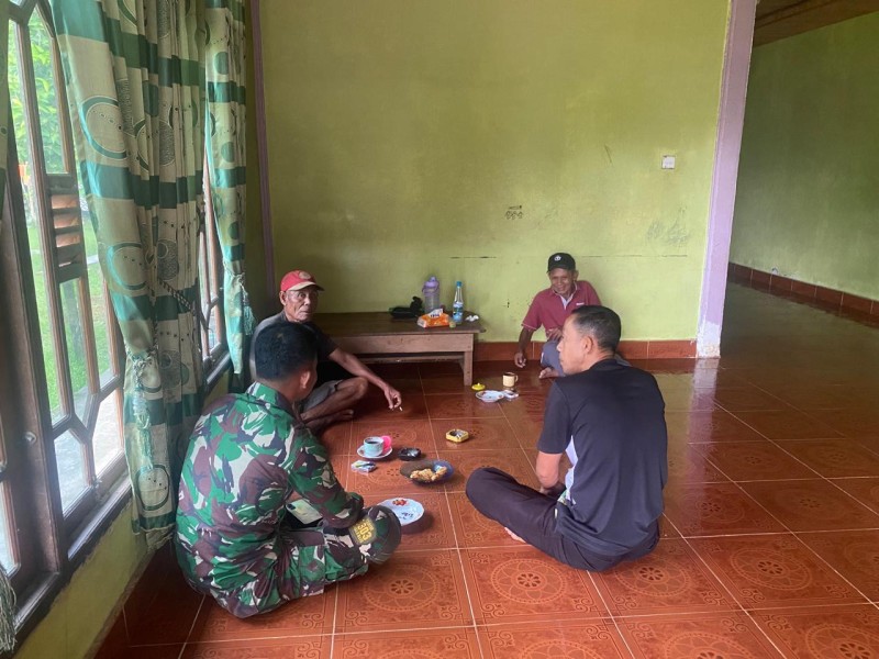 Kampung Pancasila Jadi Wadah Babinsa Tanamkan Nilai Kebangsaan di Merbau