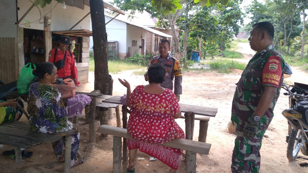 Sinergi Aparat dan Masyarakat Pelintung Dalam Patroli Karlahut