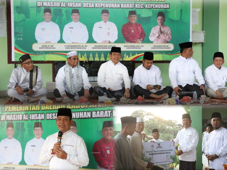 Safari Ramadhan 1447 Hijriyah, Wabup Rohul Ajak Masyarakat Pererat Silaturahmi dan Bersedekah