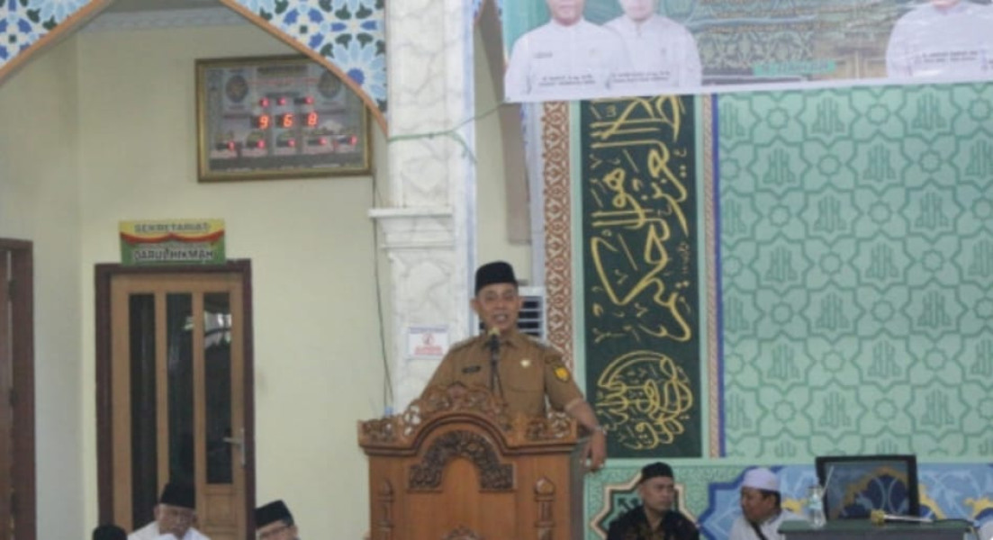 Pj Bupati Inhil Herman Buka Manasik Haji Gabungan Kecamatan Tembilahan Hulu, Tanah Merah, Enok Dan Concong