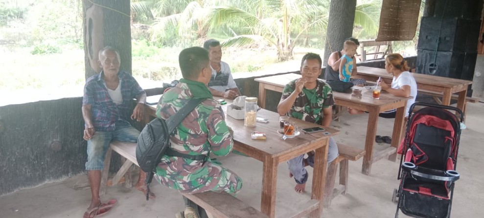 Babinsa Serda Bambang Irwanto Himbau Masyarakat Waspadai Aksi Kejahatan di Lingkungan