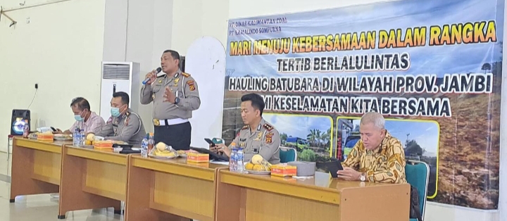 Terkait Jalan Rusak Sebabkan Kemacetan Angkutan Batu Bara, Polda Jambi Dorong Pemprov Cari Solusi