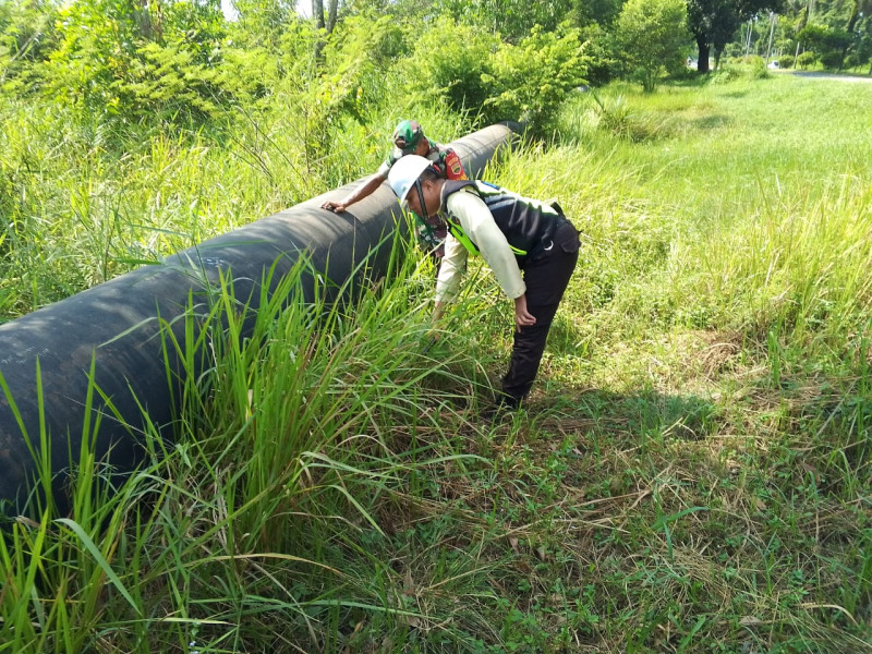 Sertu Nono Berikan Himbauan Kepada Masyarakat Terkait Objek Vital Nasional