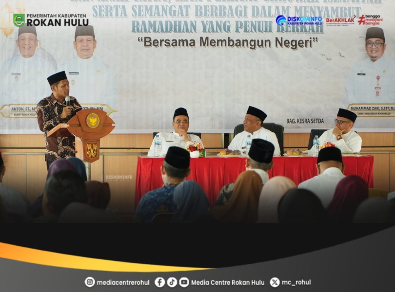 Cahaya Ramadhan di Pendopo Rohul: Kala Ulama dan Yatim Bersatu dalam Pelukan Silaturahmi