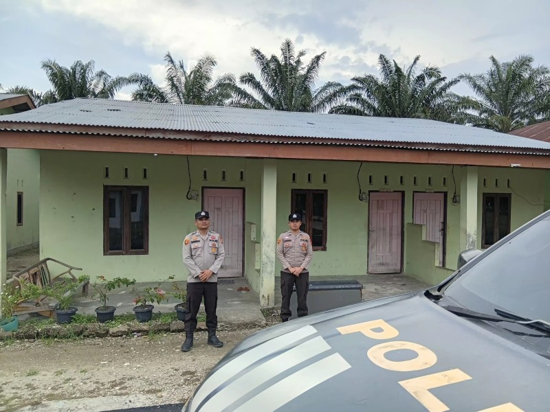Polsek Bonai Darussalam Intensifkan Patroli Rumah Kosong Saat Mudik, Antisipasi Tindak Kejahatan
