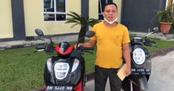 Pemilik Sepeda Motor Ucapkan Terima Kasih Kepada Polres Rohul