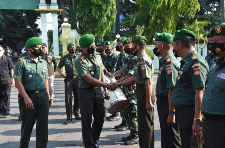 Danrem 073/Makutarama Laksanakan kunjungan kerja di wilayah Kodim 0718/Pati.