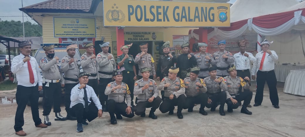 Kunker Dan Tatap Muka Kapolresta Barelang Bersama Personil Polsek Galang