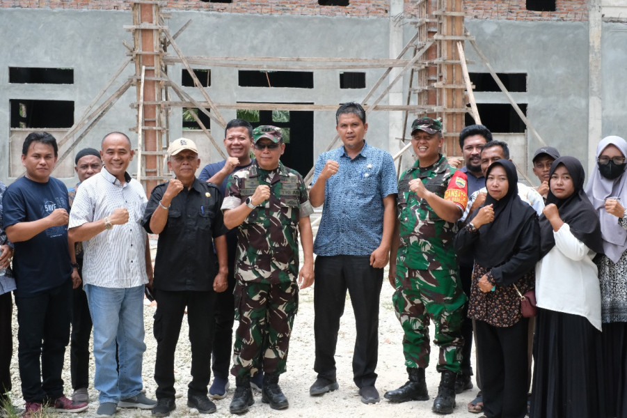 Tinjau Beberapa Titik TMMD, Wasev Bangga Atas Hasil Kerja Gotong Royong