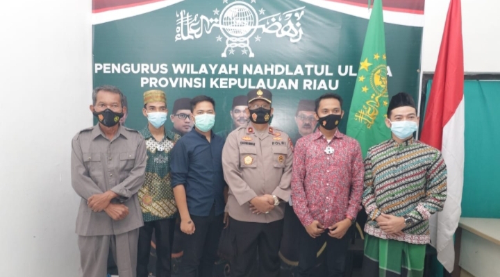 Tatap Muka Dan Silaturahmi Wakapolda Kepri Bersama Pengurus Wilayah Nahdatul Ulama