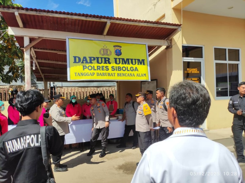 Kapolda Sumut Tinjau Langsung Kondisi Pasca Bencana di Sibolga, Pastikan Penanganan Berjalan Optimal