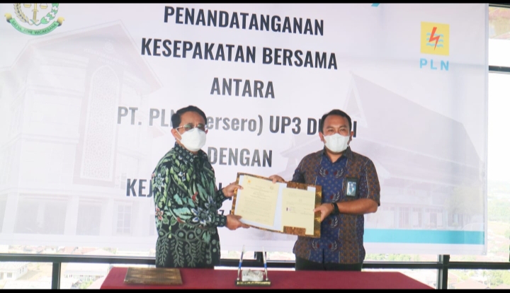 Bentuk Realisasi Kewenangan Kejaksaan, PT PLN UP3 Dumai Tandatangani MoU Dengan Kejari Dumai