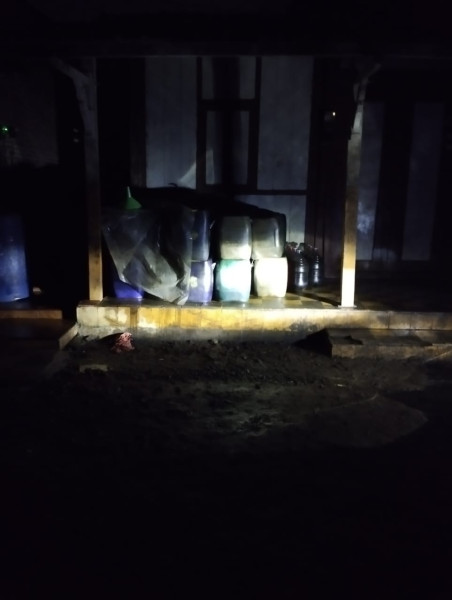 Dugaan Oknum Sekdes Banyutowo Pati Jadikan Rumah Warga Sebagai Gudang Penimbunan Solar