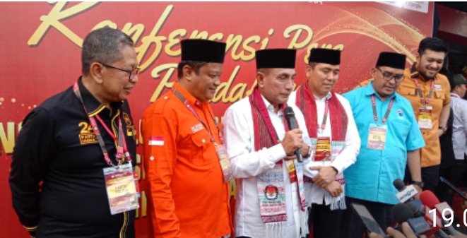 Edy Rahmayadi dan Hasan Basri Sagala, Daftar Calon Gubernur dan Wakil Gubernur di KPU Sumut