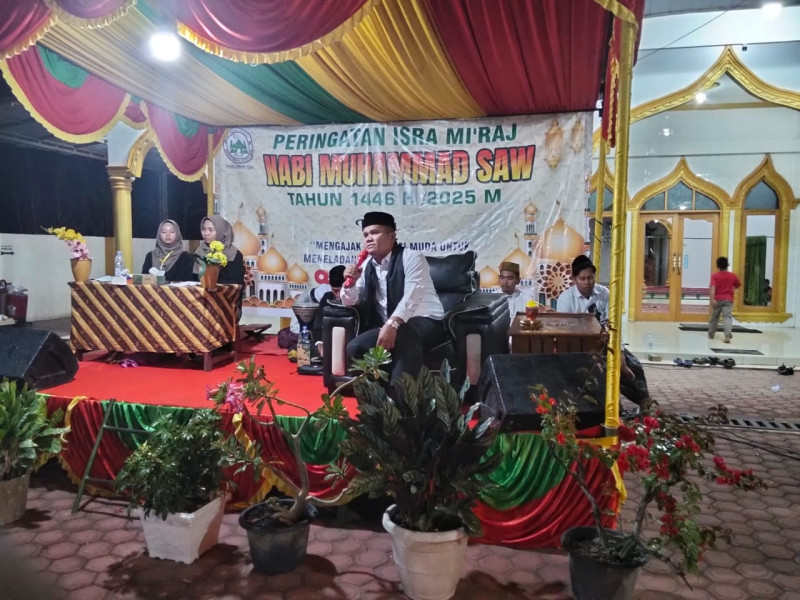 Ikatan Remaja Masjid Nurul Iman Pinang Lombang Atas Memperingati Israq Mi'raj 1446 H