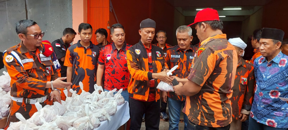 Dihari Raya Idul Adha 1444 H/ 2023 M, MPC PP Kota Dumai Sembelih dan Bagikan Daging Hewan Qurban