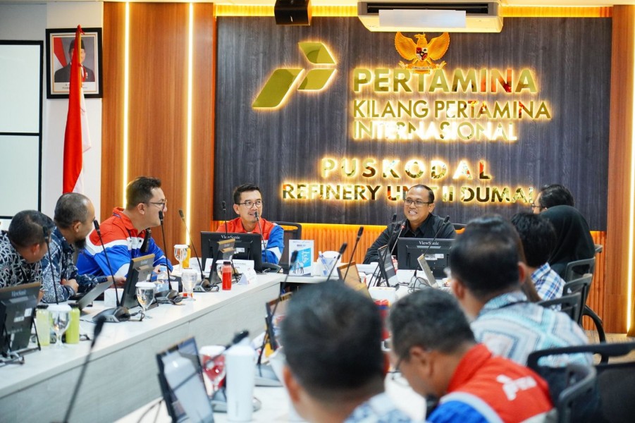 Kilang Pertamina Dumai Terima Kunjungan BPK RI