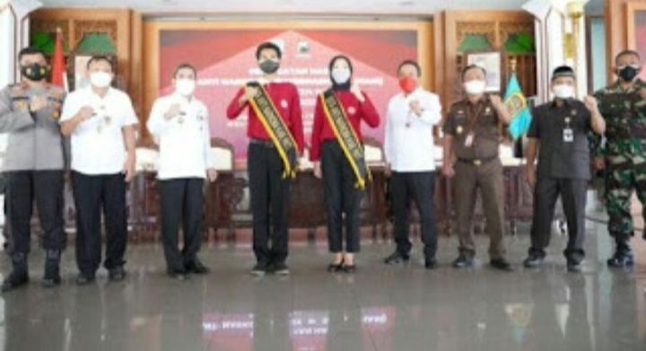 Peringatan Hari Anti Narkotika Internasional (HANI) Di Pendopo Kabupaten Pati Jawa Tengah