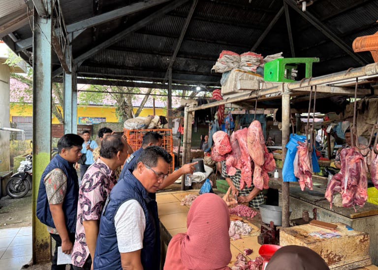 Satgas Pangan Polda Sumut Pastikan Stok Daging Ayam Aman Jelang Ramadhan Hingga Idul Fitri